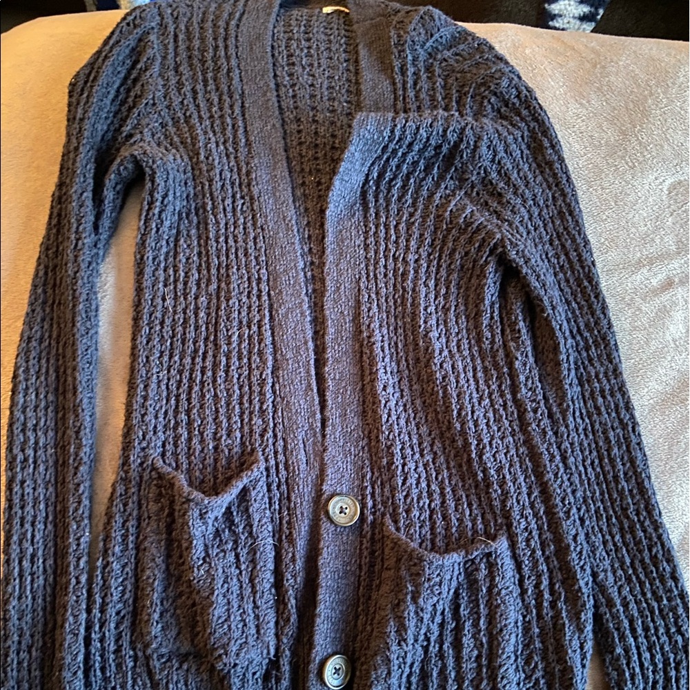 Navy blue Hollister sweater